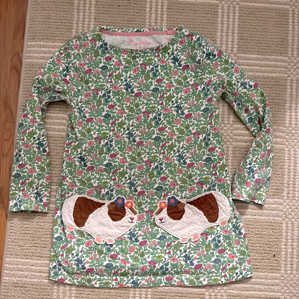 Girls size 6-7 Mini Boden Guinea pig top